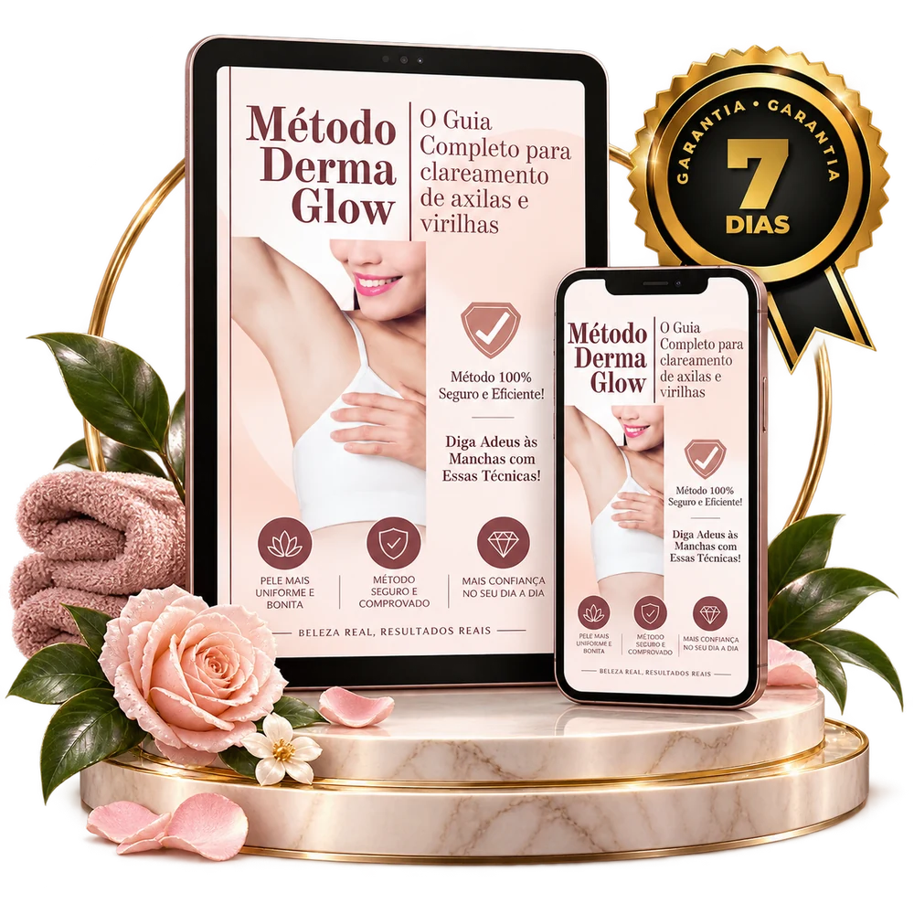 Mockup do Método Derma Glow